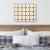 klaver canvas afdruk (Insitu (Slaapkamer))