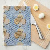 Klaver canvas theedoek (Quarter Fold)