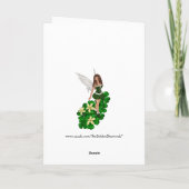 Klaver - de Fee van de Klaver Kaart (Achterkant)