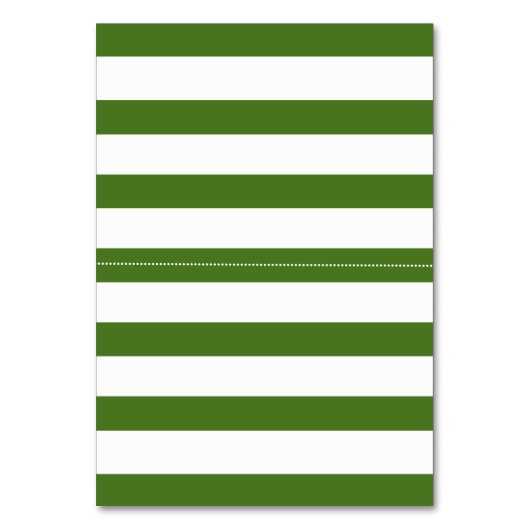 Klaver en groene strepen Ierse bruiloft escort kaa Kaart (Achterkant)