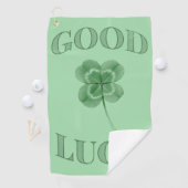 Klaver Geluk Golfhanddoek (Insitu)