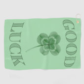 Klaver Geluk Golfhanddoek (Horizontaal)