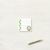 Klaver Goede Geluk Post-it® Notes (Op bureau)