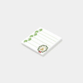 Klaver Goede Geluk Post-it® Notes (Schuin)