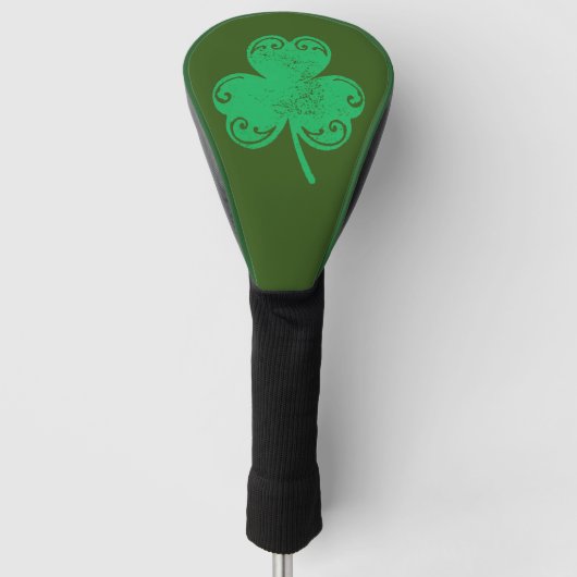 klaver golfheadcover (Voorkant)