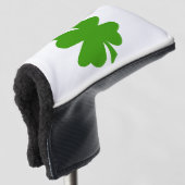 klaver golfheadcover (3/4 voorkant)