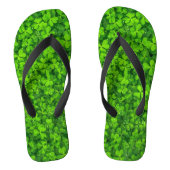 Klaver groen, St. Patrick's Day, Teenslippers (Voetbed)