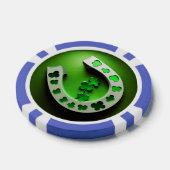Klaver Hoefijzer Poker Chip (Enkel)