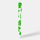 Klaver iPhone Case met regendruppels - Kies kleur (Achterkant / Rechts)