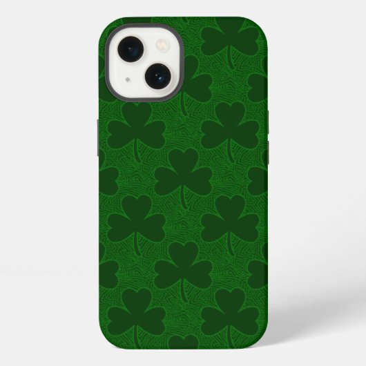 Klaver iPhone Hoesje (Achterkant)
