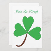 Klaver Kaart (Voorkant / Achterkant)