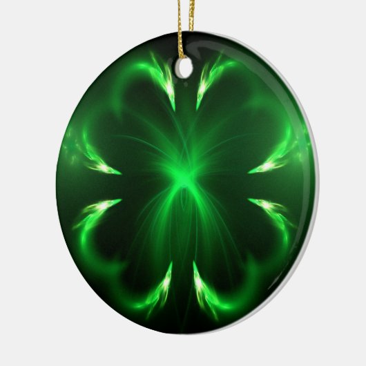 klaver keramisch ornament (Links)