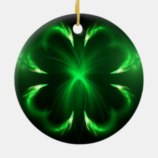 klaver keramisch ornament (Achterkant)