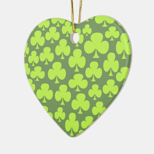 klaver keramisch ornament (Links)