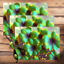Klaver met gouden accenten, St. Patrick's Day