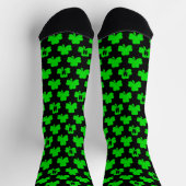 Klaver Monogram St. Patrick's Day Sokken (Top)