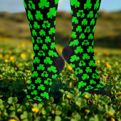 Klaver Monogram St. Patrick's Day Sokken