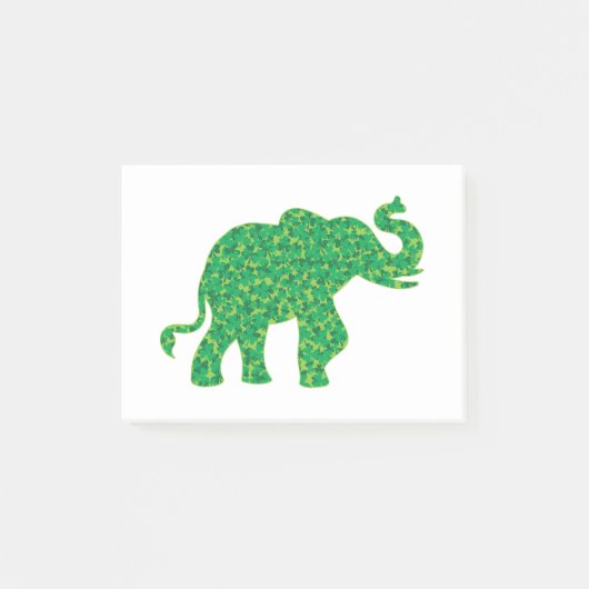 Klaver Olifanten Post-it® Notes (Voorkant)