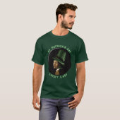 Klaver Oorbel St. Patrick's Day T-shirt (Voorkant volledig)