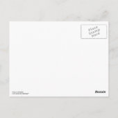 Klaver op Gingham Briefkaart (Achterkant)