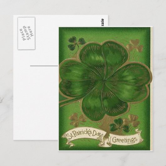 Klaver op Kaart - Briefkaart (Voorkant / Achterkant)