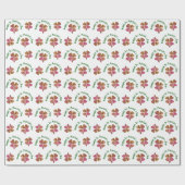 Klaver Pink St. Patrick`s Day Cadeaupapier (Vlak)