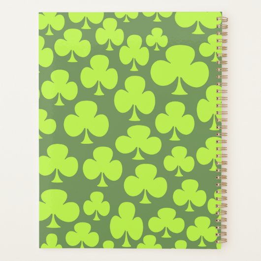 klaver planner (Achterkant)