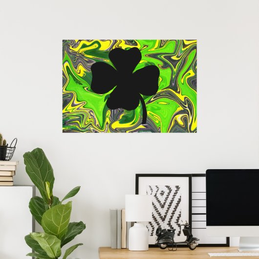 klaver poster (Thuiskantoor)