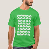 Klaver rasterpatroon t-shirt (Voorkant)