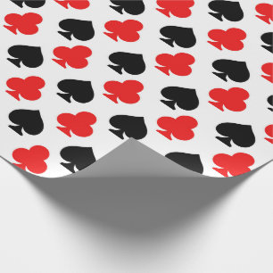 Klaver Schoppen Speelkaart Decoratie Cadeaupapier
