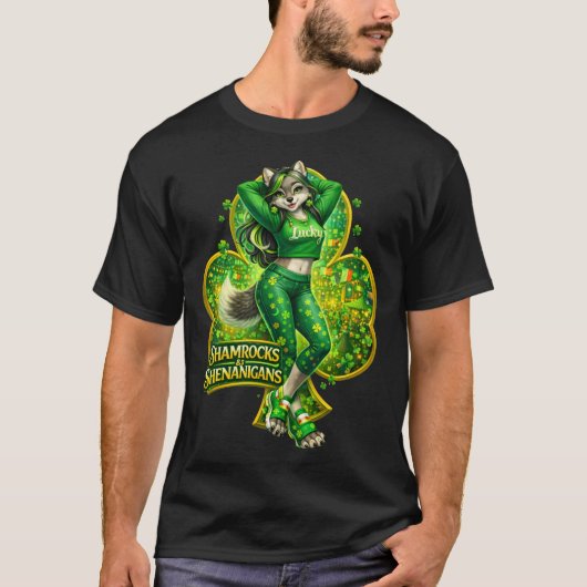 Klaver & Shenanigans T-shirt (Voorkant)