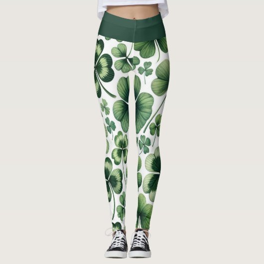 Klaver Shuffle Leggings (Voorkant)