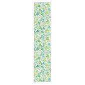 Klaver St. Patrick's Day Groen Korte Tafelloper (Voorkant)
