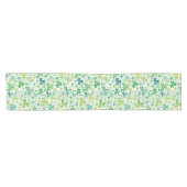 Klaver St. Patrick's Day Groen Korte Tafelloper (Horizontaal)