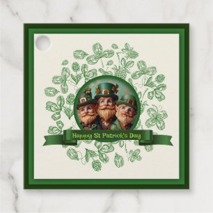 Klaver St Patrick's Day Landschap Bedankt F Bedankjes Labels