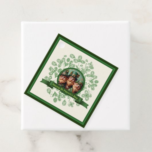  Klaver St Patrick's Day Landschap Bedankt F Bedankjes Labels (In situ)