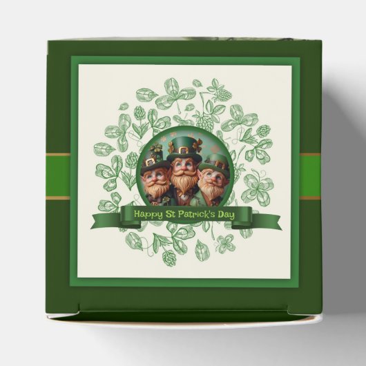  Klaver St Patrick's Day Landschap CFB Bedankdoosjes (Bovenkant)