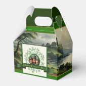  Klaver St Patrick's Day Landschap GFB Bedankdoosjes (Achterkant)