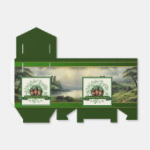  Klaver St Patrick's Day Landschap TFB Bedankdoosjes (Uitgevouwen)