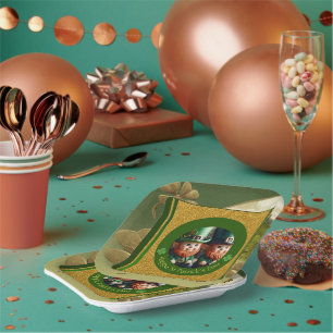  Klaver St Patrick's Day Leprechauns PPP Papieren Bordje