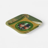 Klaver St Patrick's Day Leprechauns PPP Papieren Bordje (Gebogen)