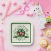  Klaver St Patrick's Day Leprechauns PPP Papieren Bordje (Feest)