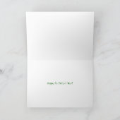 Klaver St Patty's Day Kaart (Binnen)