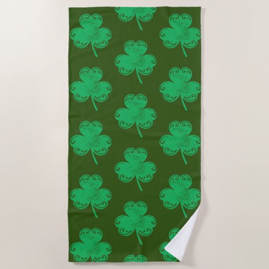 klaver strandlaken (Voorkant)