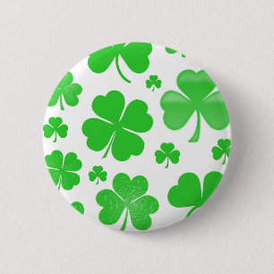 Klaver Tattoos + jouw ideeën Ronde Button 5,7 Cm