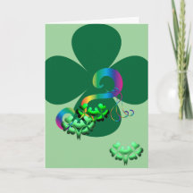 Klaverblad Lucky Shamrock Ierse St. Patrick's Day
