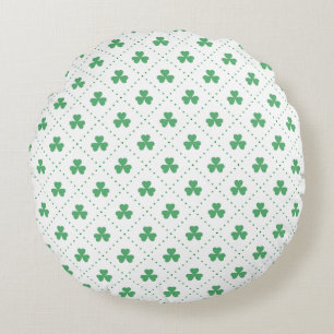 Klaverblad Patroon St. Patrick's Dag-53224 Rond Kussen