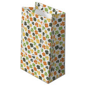 KLAVERBLADEREN ST PATRICKS PATROON KLEIN CADEAUZAKJE (Achterkant Gekanteld)