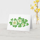 Klaverbloemen Kaart (Gele Bloem)