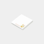 Klaverboeket québécois herinnering post-it® notes (Schuin)